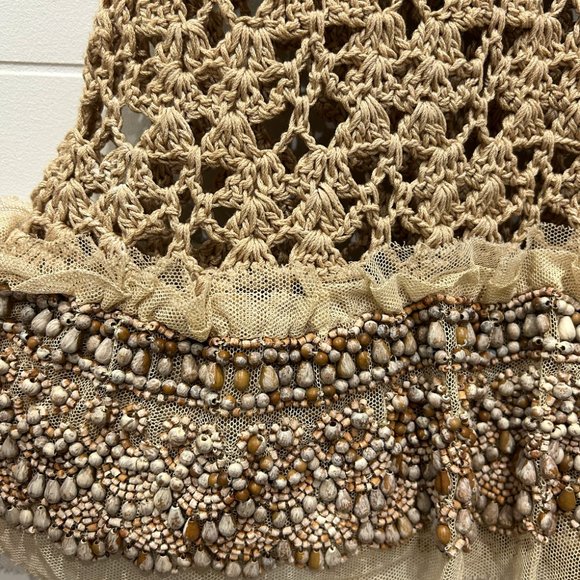 Prada Crochet and Embroidered Dress - Size 42 (US 10/12) - Gently Used - Picture 7 of 10